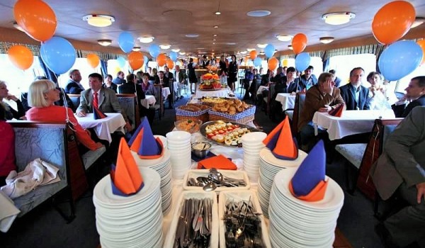 company events on the boat